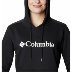 Sudadera Con Capucha Para Mujer Columbia Logo -Equipo Al Aire Libre 1895751 012 a2