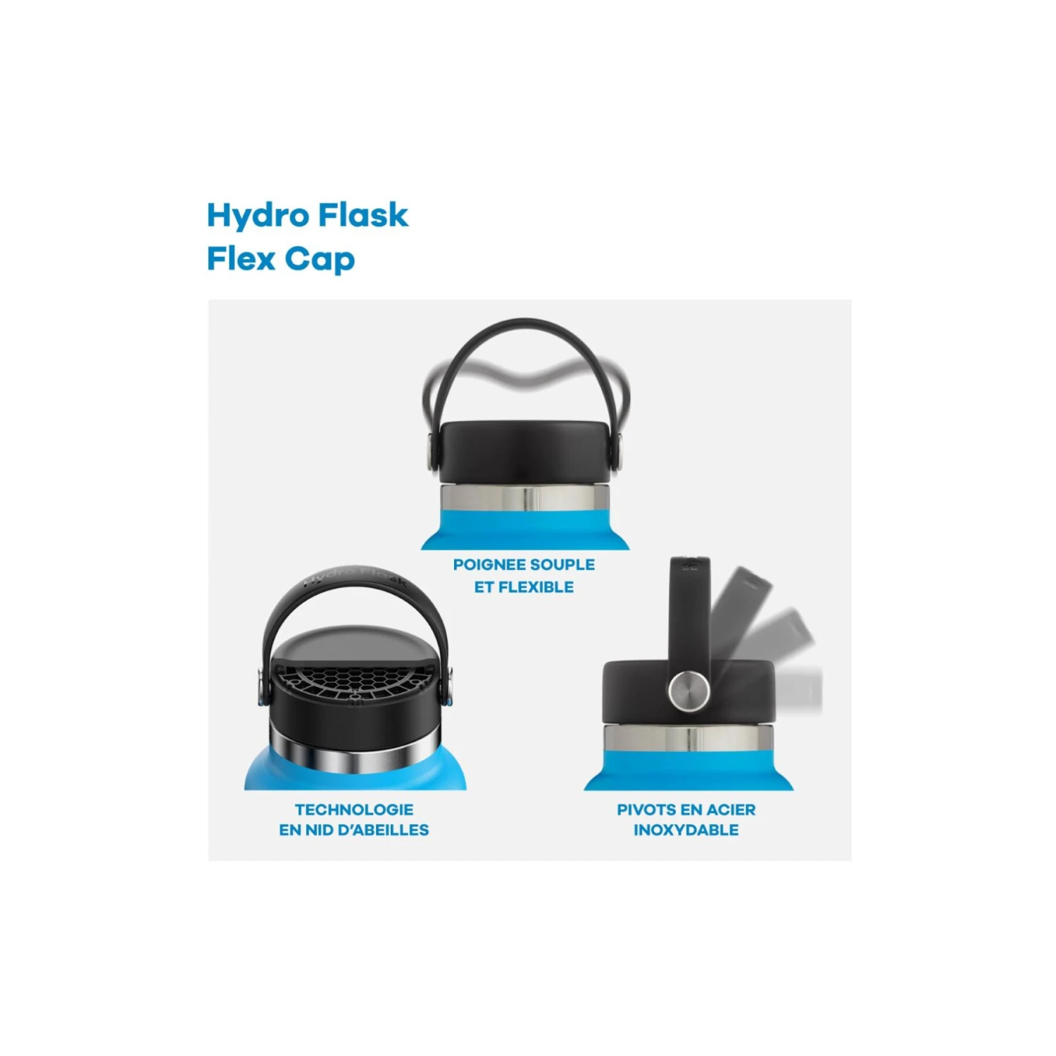 Termo Hydro Flask Wide Mouth With Flex Cap 40 Oz 2 Termo Hydro Flask Wide Mouth With Flex Cap 40 Oz - Imagen 2