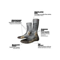 Calcetines Monnet Trek Extra Light -Equipo Al Aire Libre PWTKXL 12 2