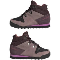 Zapatillas De Senderismo Para Niños Adidas Terrex Snowpitch -Equipo Al Aire Libre adidas if7506 10 footwear photography mirrored pair view white nw032224