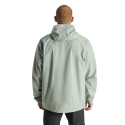 Chaqueta Impermeable Adidas Terrex Multi 2 L Rain.Rdy -Equipo Al Aire Libre adidas in4771 5 apparel on model back view white