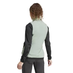 Chaleco Para Mujer Adidas Terrex Xperior Varilite PrimaLoft -Equipo Al Aire Libre adidas ip1449 5 apparel on model back view white