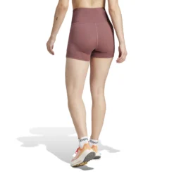 Pantalón Corto Mujer Adidas Terrex Multi -Equipo Al Aire Libre adidas ip6872 4 apparel on model back view white nw032724