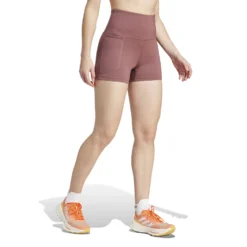 Pantalón Corto Mujer Adidas Terrex Multi -Equipo Al Aire Libre adidas ip6872 5 apparel on model walking view white nw032724