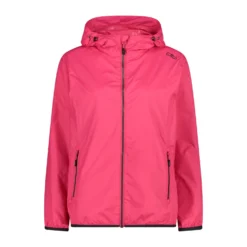Chaqueta Impermeable Con Capucha Mujer CMP