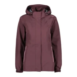Chaqueta Impermeable Con Capucha Y Ventilación Mujer CMP