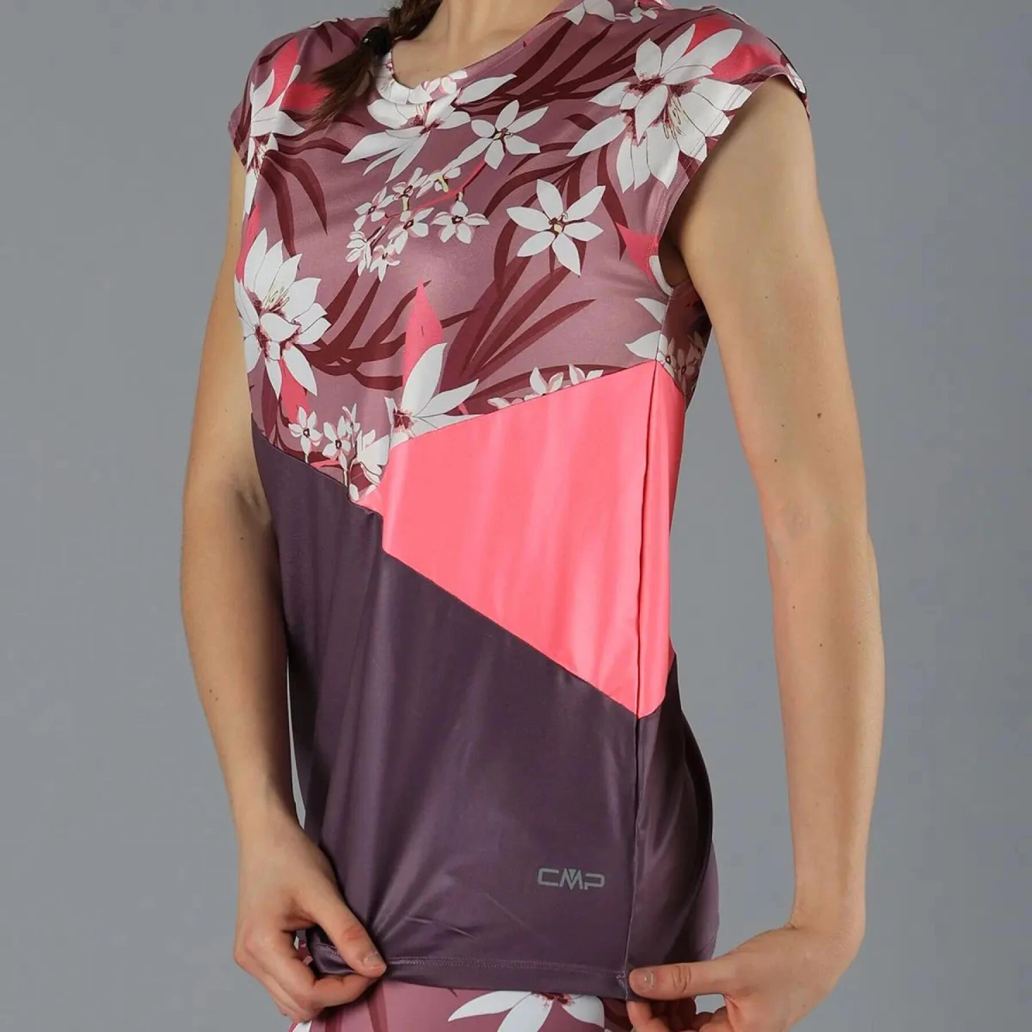 Camiseta De Tirantes De Flores Mujer CMP 4 Camiseta De Tirantes De Flores Mujer CMP - Imagen 4