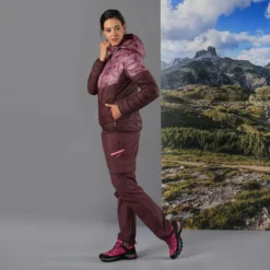 Plumífero Con Capucha Para Mujer CMP -Equipo Al Aire Libre cmp 33z5126 c904 5