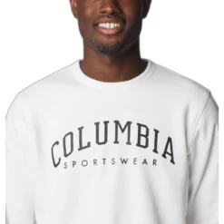 Sudadera Columbia Logo Fleece Crew -Equipo Al Aire Libre columbia 1884931 102 mag2593888 4