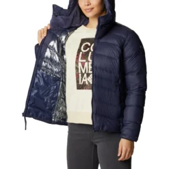 Plumífero Con Capucha Para Mujer Columbia Autumn Park Down 7 Plumífero Con Capucha Para Mujer Columbia Autumn Park Down -Equipo Al Aire Libre columbia 1909232 466 bleu marine 3