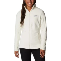 Sudadera De Mujer Columbia Basin Trail III FZ -Equipo Al Aire Libre columbia 1938041 191 blanc chine 4