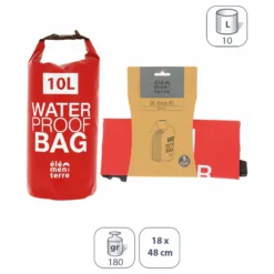 Bolsa De Viaje Impermeable Élémenterre Bukceno [Tamaño 10 L]