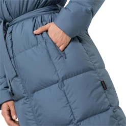 Plumífero Para Mujer Jack Wolfskin Frozen Lake -Equipo Al Aire Libre jack wolfskin 1206131 1380 5 frozen lake coat w frost blue