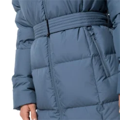 Plumífero Para Mujer Jack Wolfskin Frozen Lake -Equipo Al Aire Libre jack wolfskin 1206131 1380 6 frozen lake coat w frost blue