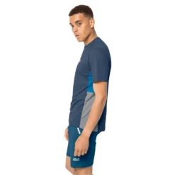 Camiseta Jack Wolfskin Narrows -Equipo Al Aire Libre jack wolfskin 1807351 1383 2 narrows t m thunder blue