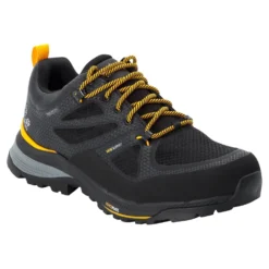 Zapatillas De Senderismo Jack Wolfskin Force Striker Texapore Low -Equipo Al Aire Libre jack wolfskin 4038843 6055 9 f360 force striker texapore low m black burly yellow xt