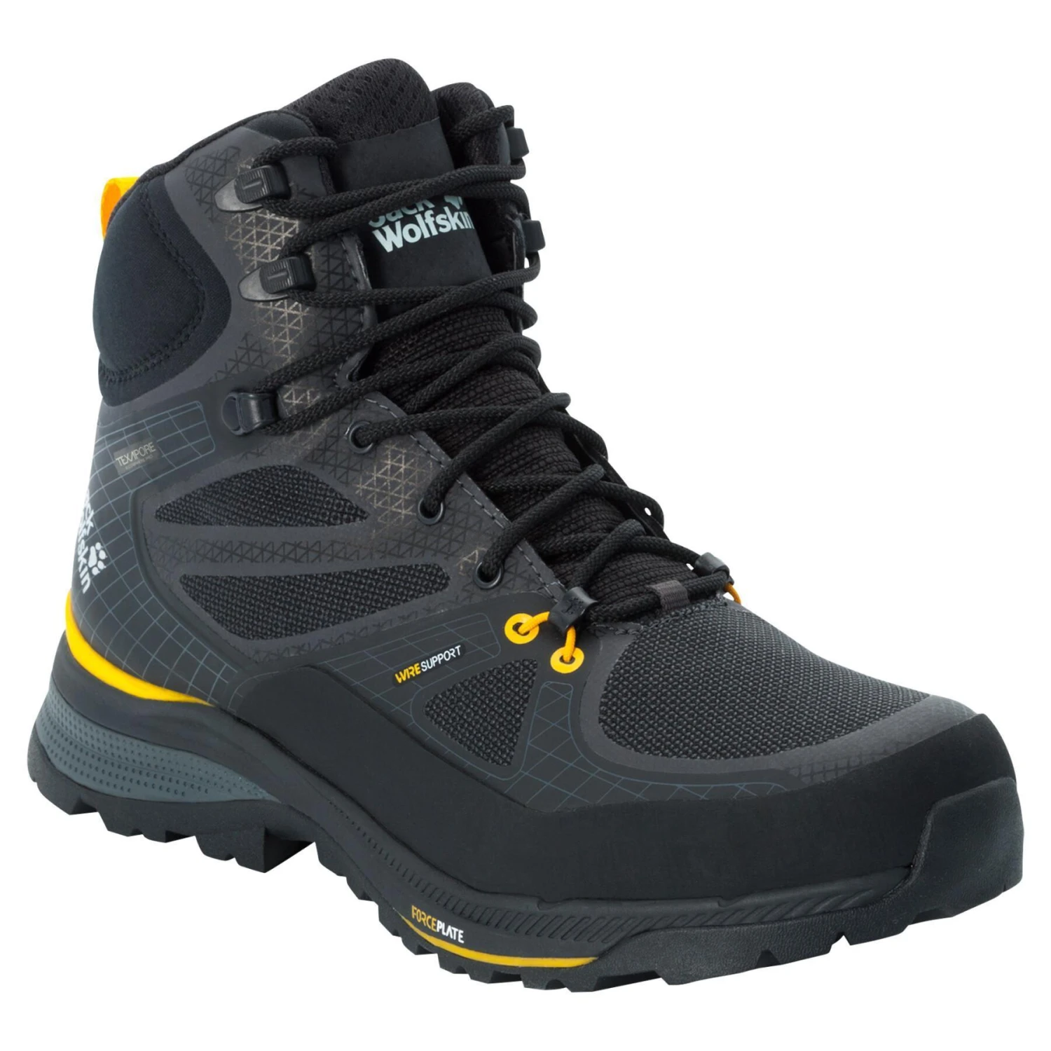 Zapatillas De Senderismo Jack Wolfskin Force Striker Texaporeid Mid 4 Zapatillas De Senderismo Jack Wolfskin Force Striker Texaporeid Mid - Imagen 4