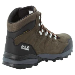 Botas De Senderismo Jack Wolfskin Refugio Texapore Mid -Equipo Al Aire Libre jack wolfskin 4049841 4287 9 f350 refugio texapore mid m khaki phantom