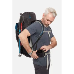 Bolsa De Senderismo Lowe Alpine AirZone Trek [Tamaño M/L (45/55 L)] -Equipo Al Aire Libre lowe alpine fte 90 bl black 5