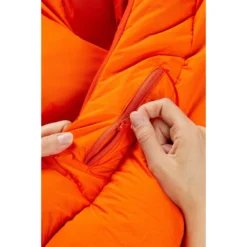 Saco De Dormir Con Abertura Izquierda Mujer Rab Andes Infinium 800 [Tamaño Regular (LZ)] -Equipo Al Aire Libre rab qsm 87 ato orange 6