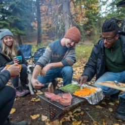 Barbacoa Portátil Plegable Uco Barbecue Nomade XXL [Tamaño 508x419x190 mm] -Equipo Al Aire Libre uco ucogrillxxl argente 5